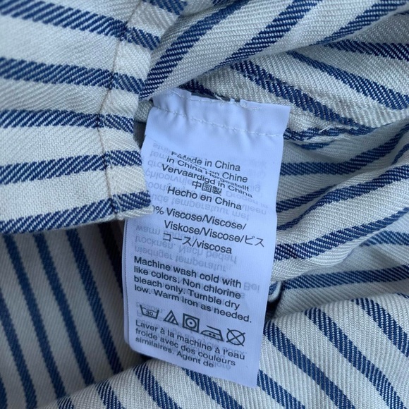 Madewell Striped Courier Button Down - Picture 4 of 5